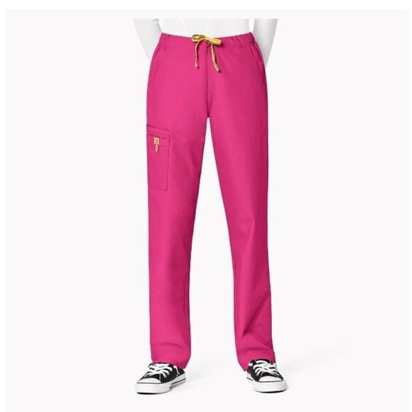 WonderWink Pants - WonderWink Origins 5126P Modern Fit Scrub Pants, Small Petite